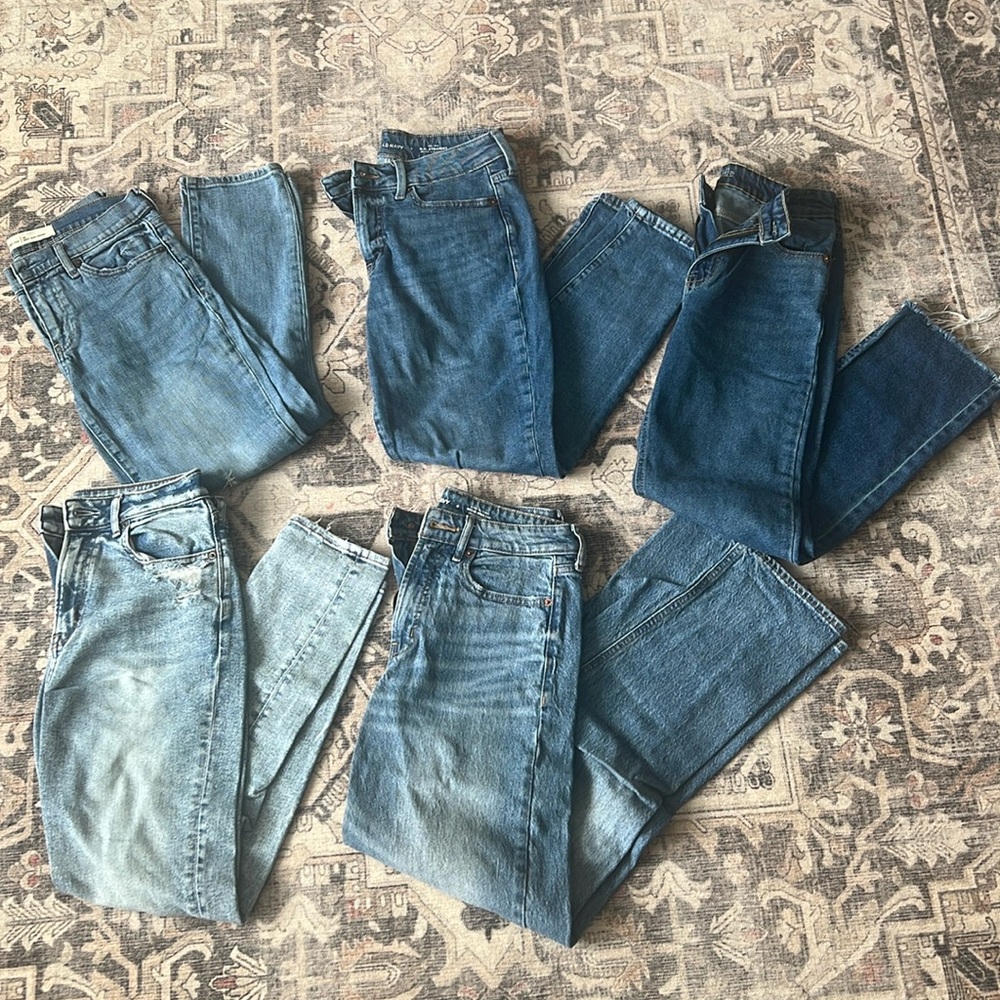 Women’s Jeans Lot (Gap, AE, Old Navy, Wild Fable)